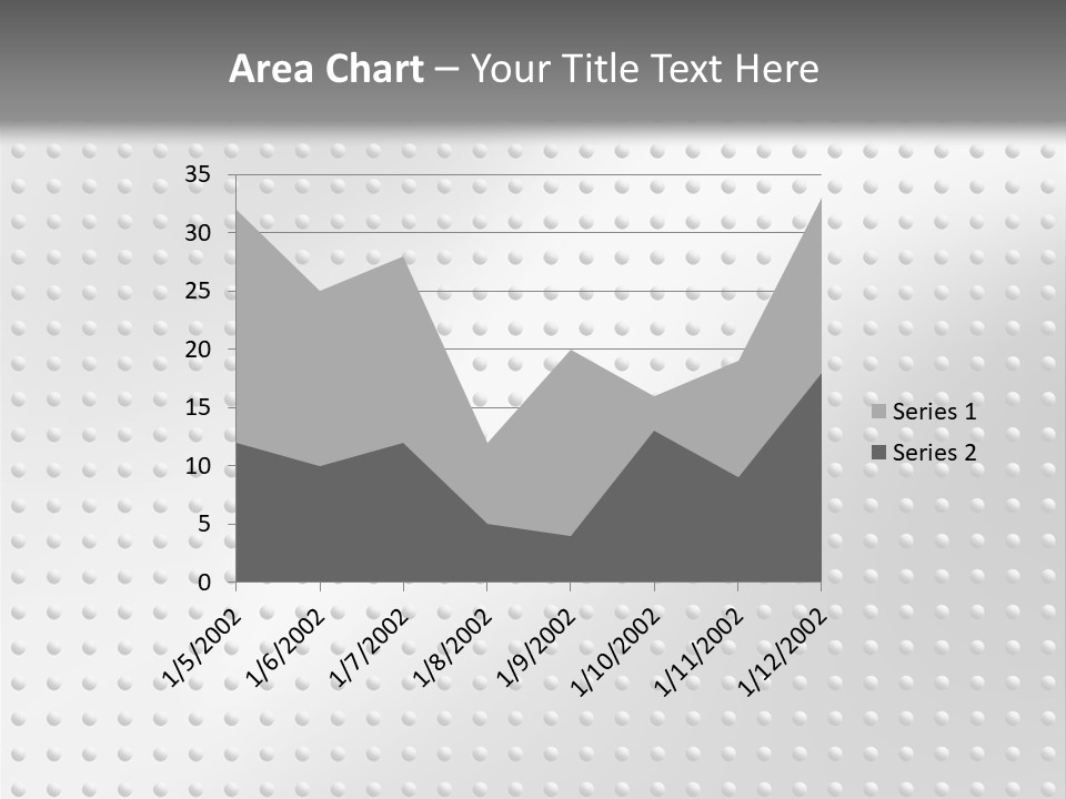 Dark Reflection White PowerPoint Template