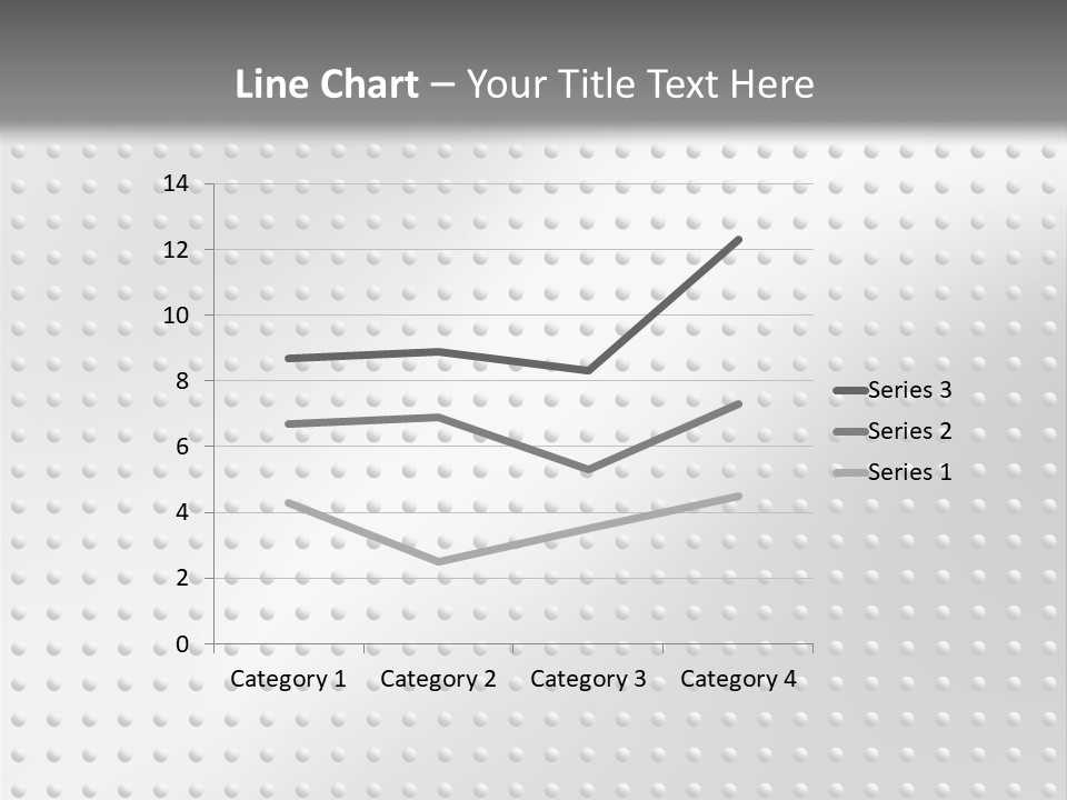 Dark Reflection White PowerPoint Template