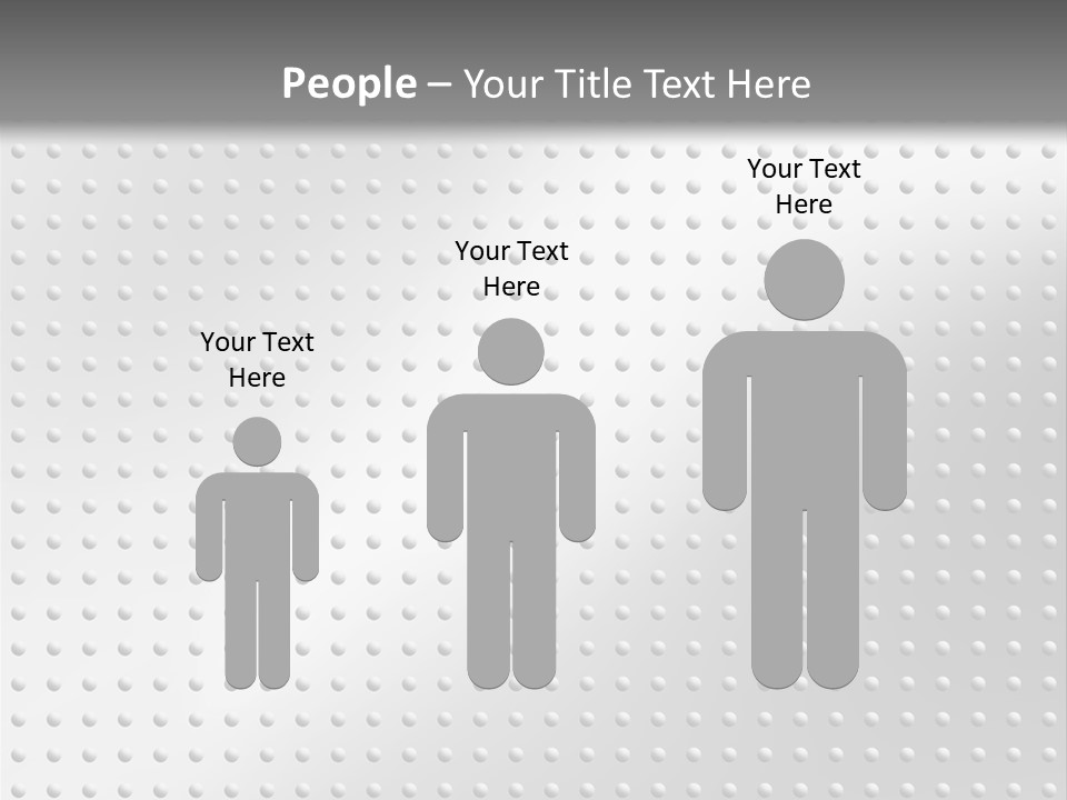 Dark Reflection White PowerPoint Template