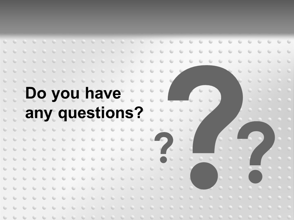 Dark Reflection White PowerPoint Template