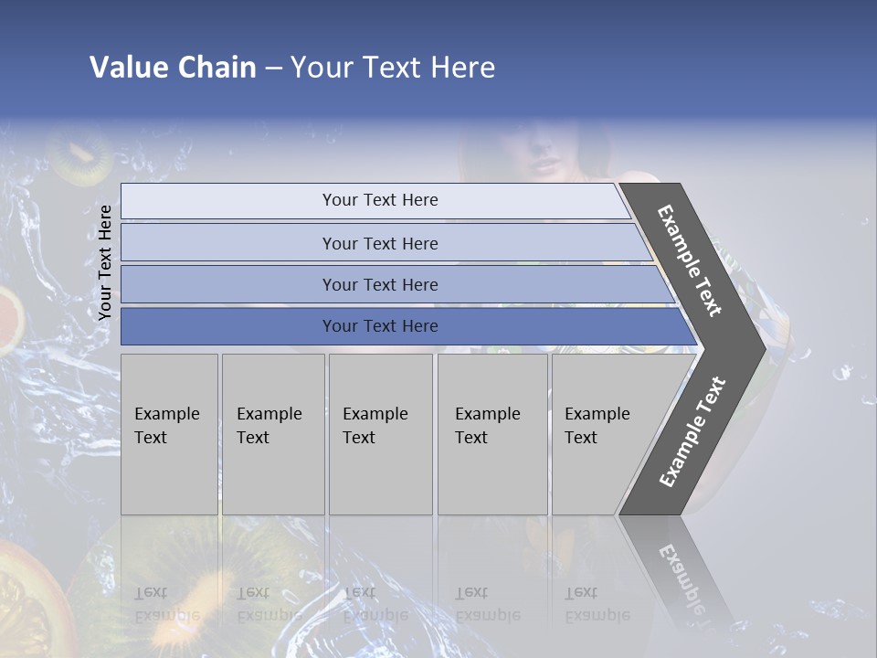 Kitchen Life Salad PowerPoint Template
