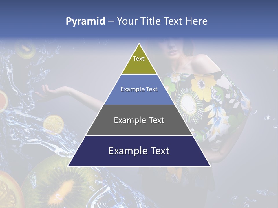 Kitchen Life Salad PowerPoint Template