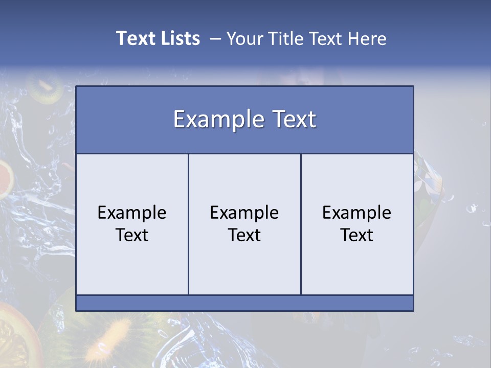 Kitchen Life Salad PowerPoint Template