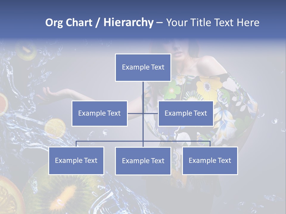 Kitchen Life Salad PowerPoint Template