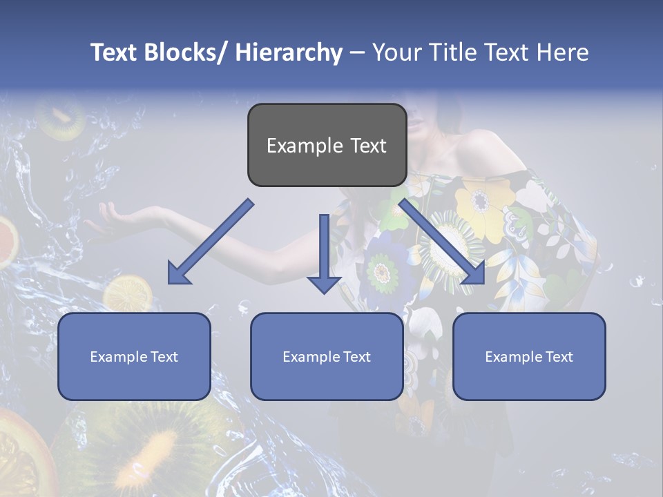 Kitchen Life Salad PowerPoint Template