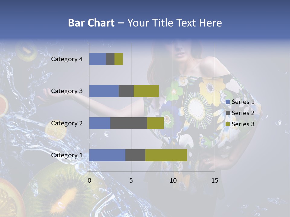Kitchen Life Salad PowerPoint Template