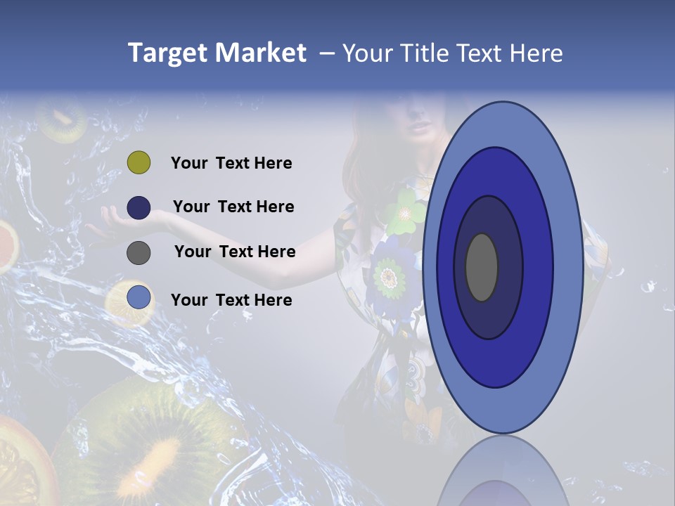 Kitchen Life Salad PowerPoint Template