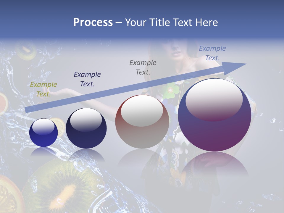 Kitchen Life Salad PowerPoint Template