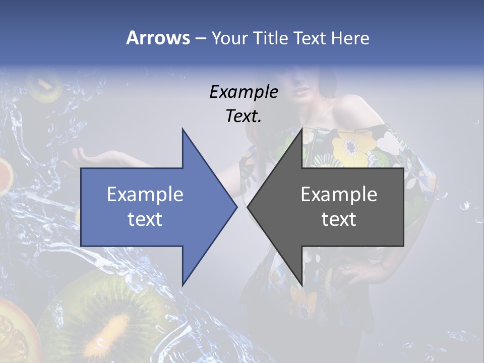 Kitchen Life Salad PowerPoint Template