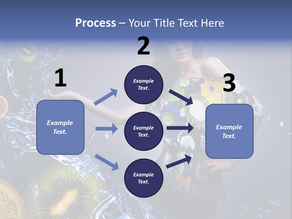 Kitchen Life Salad PowerPoint Template