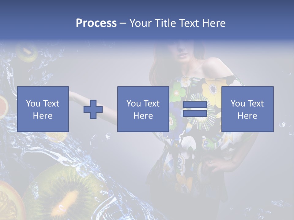 Kitchen Life Salad PowerPoint Template
