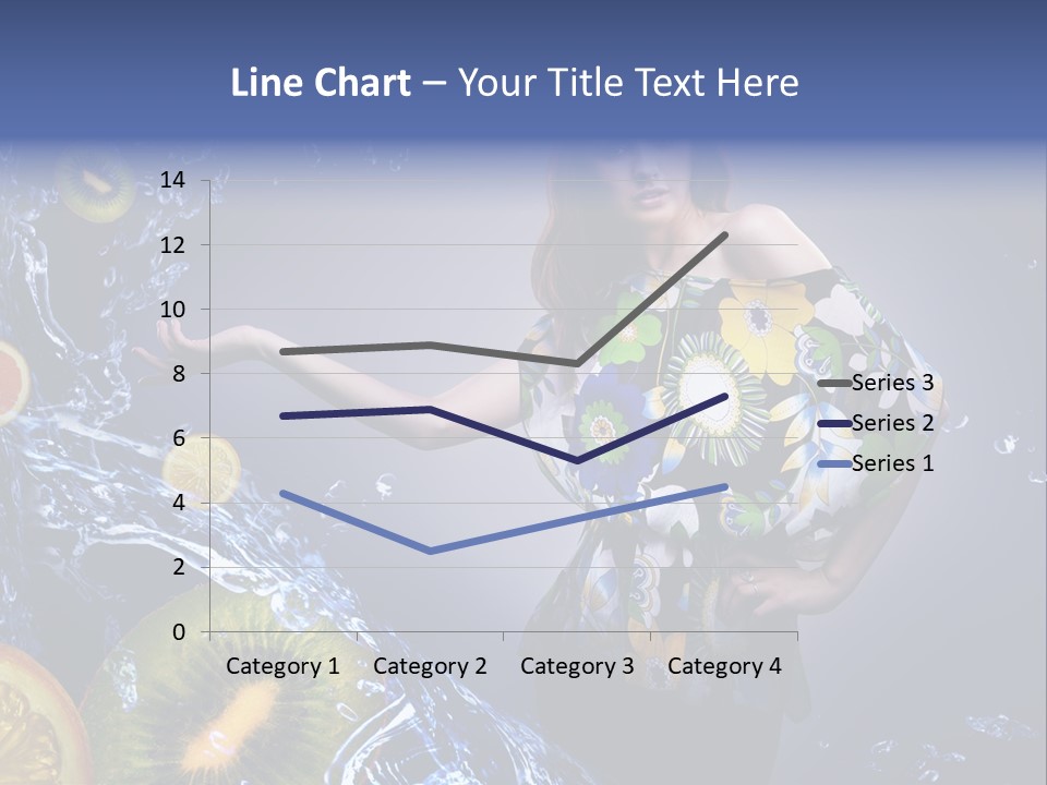 Kitchen Life Salad PowerPoint Template