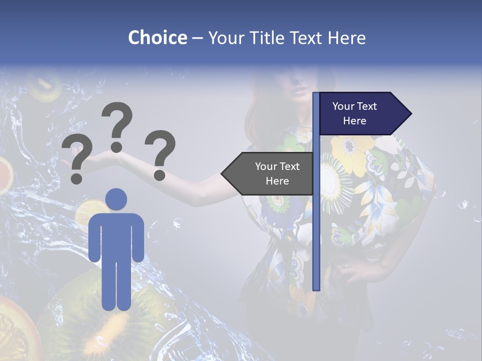 Kitchen Life Salad PowerPoint Template