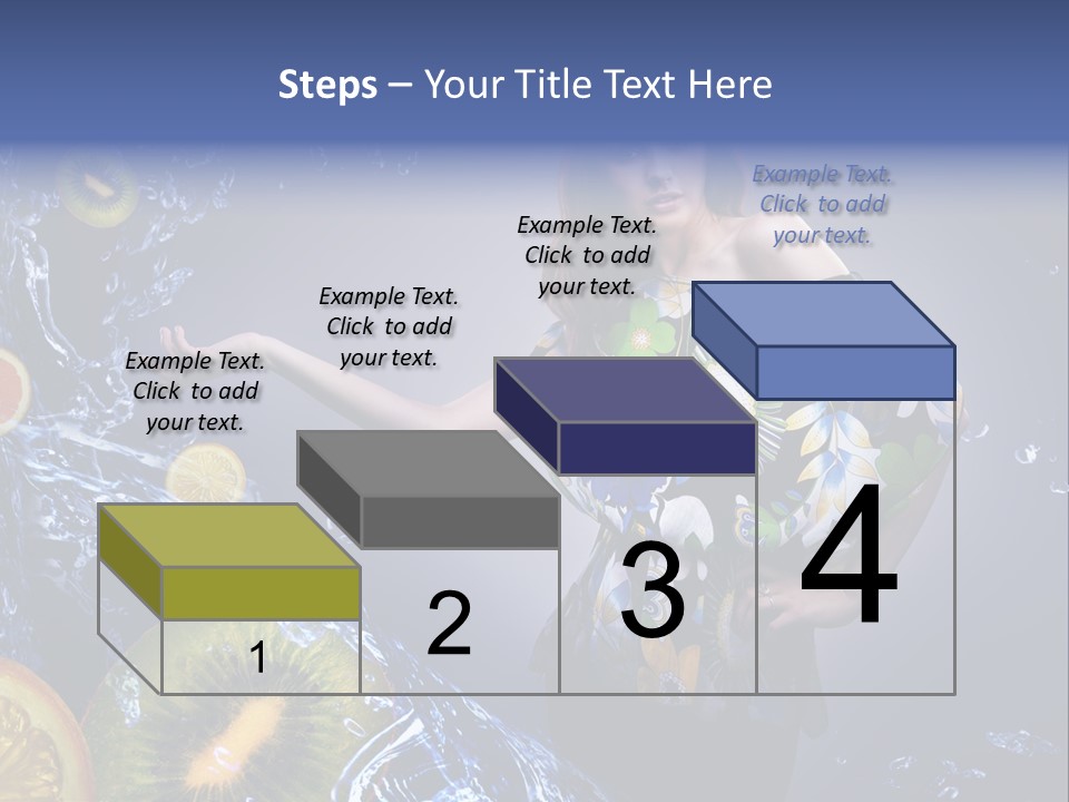 Kitchen Life Salad PowerPoint Template