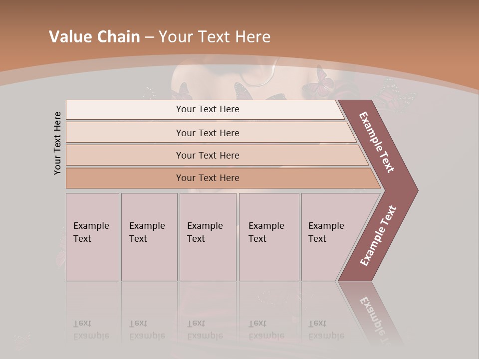 Female Woman Hairstyle PowerPoint Template