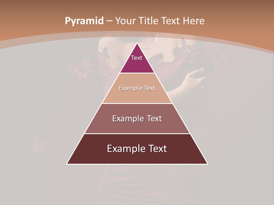 Female Woman Hairstyle PowerPoint Template