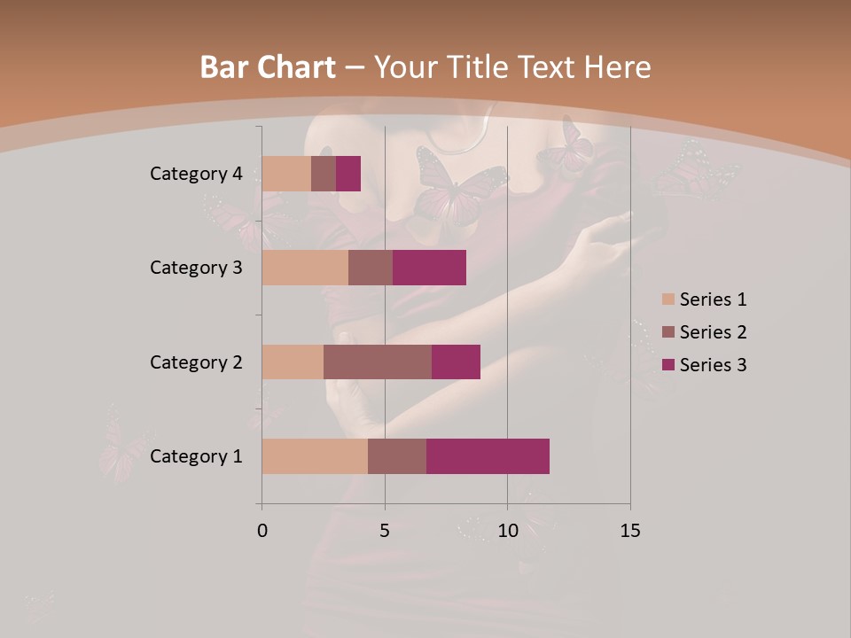 Female Woman Hairstyle PowerPoint Template