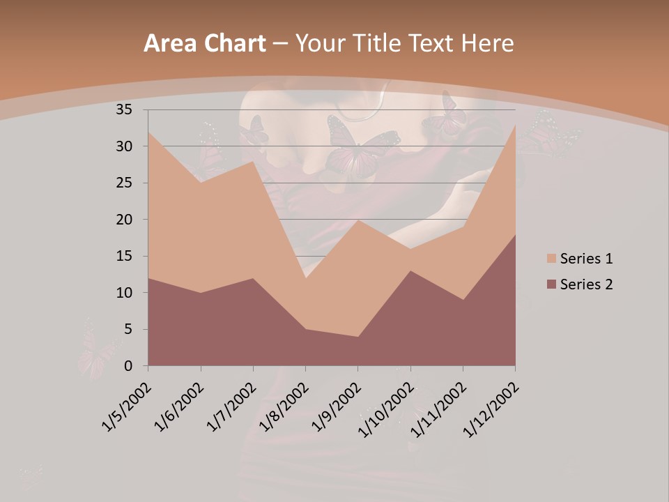 Female Woman Hairstyle PowerPoint Template