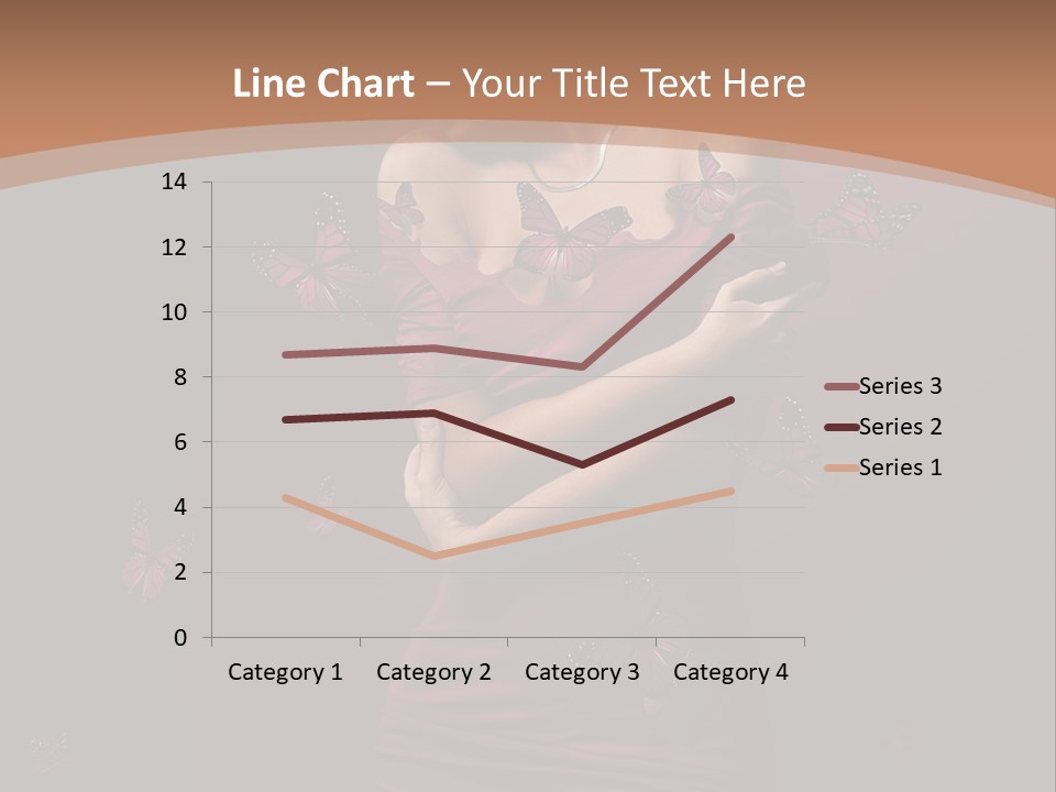 Female Woman Hairstyle PowerPoint Template