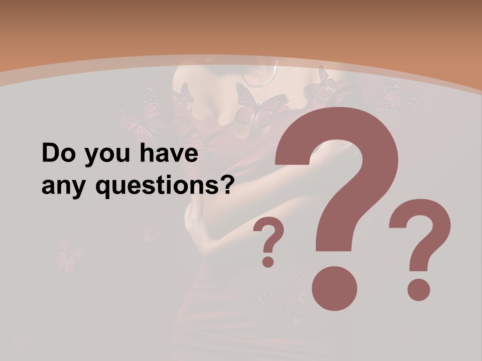 Female Woman Hairstyle PowerPoint Template