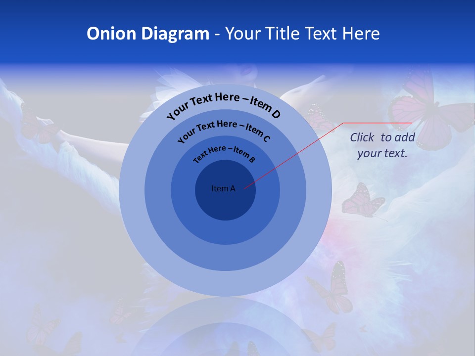 Dreamy Profile Feminine PowerPoint Template