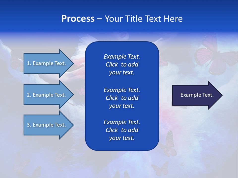 Dreamy Profile Feminine PowerPoint Template