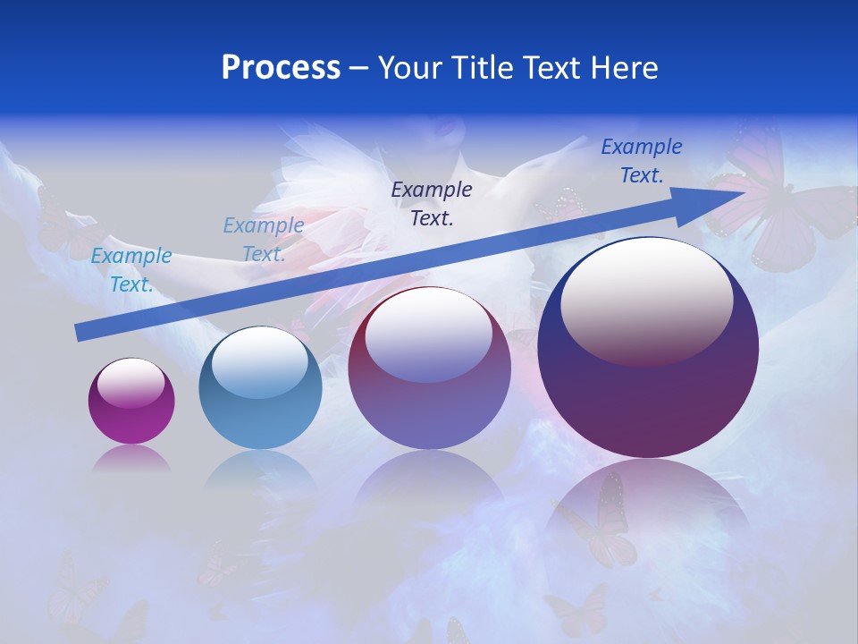 Dreamy Profile Feminine PowerPoint Template