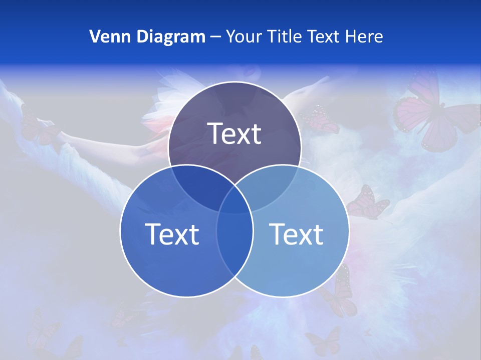 Dreamy Profile Feminine PowerPoint Template