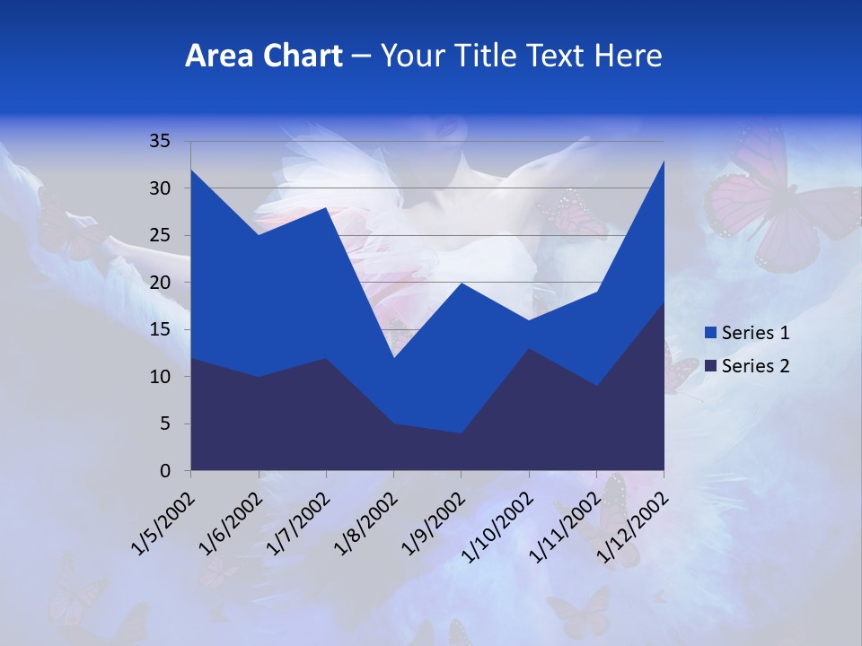 Dreamy Profile Feminine PowerPoint Template