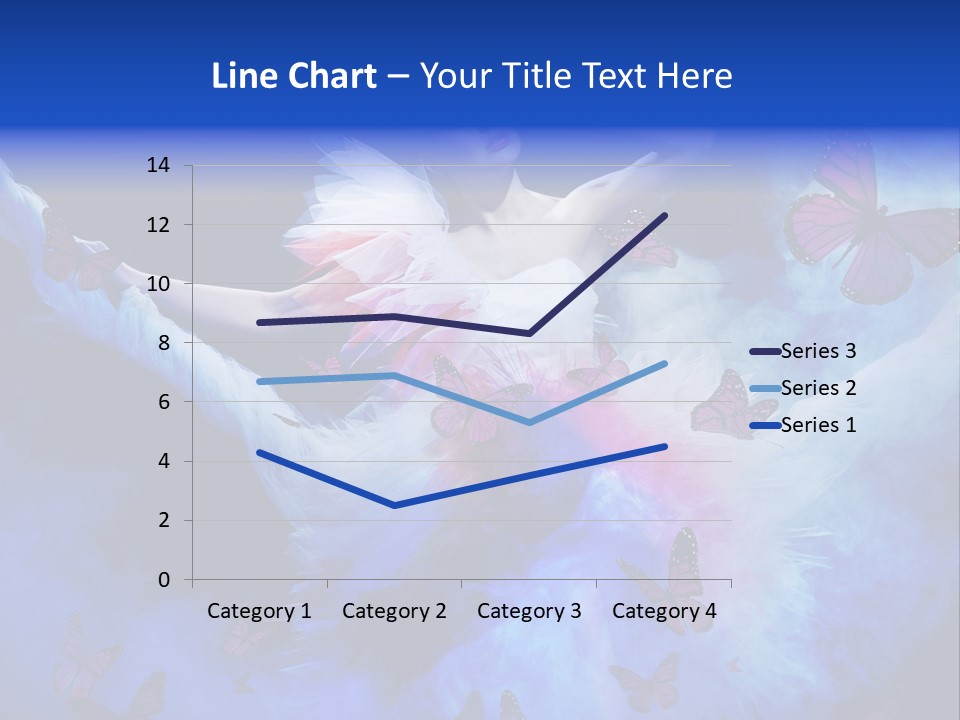 Dreamy Profile Feminine PowerPoint Template