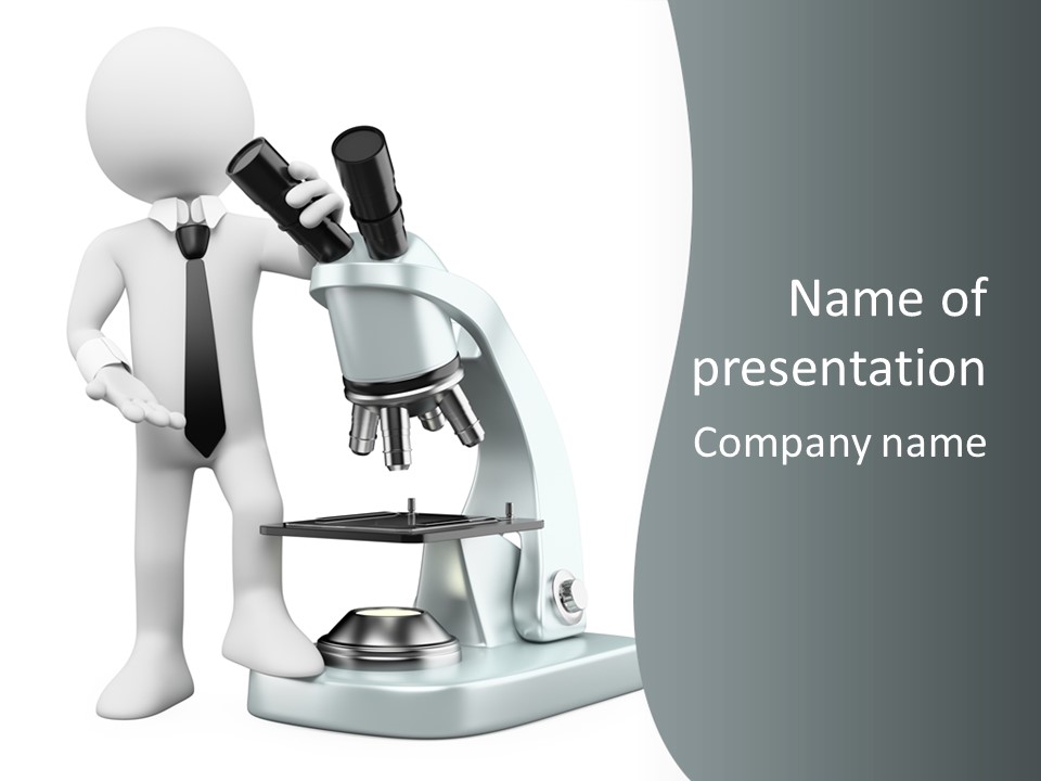 Biotechnology Medical Humorous PowerPoint Template