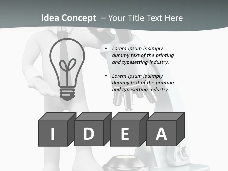 Biotechnology Medical Humorous PowerPoint Template