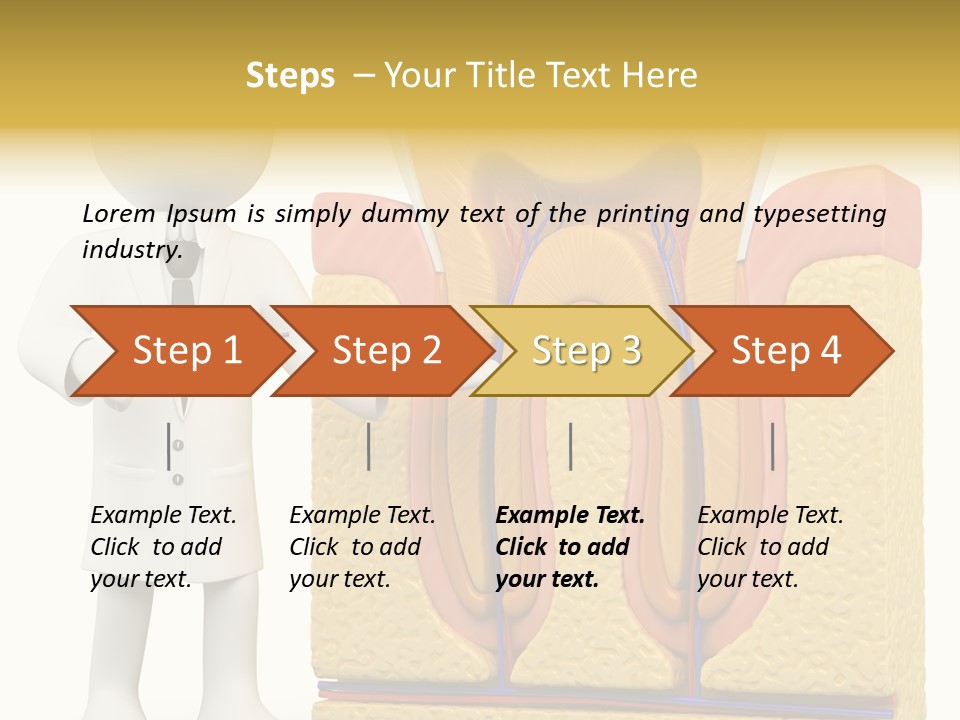 Human Concept Person PowerPoint Template