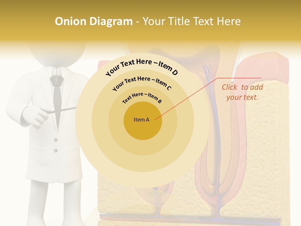 Human Concept Person PowerPoint Template