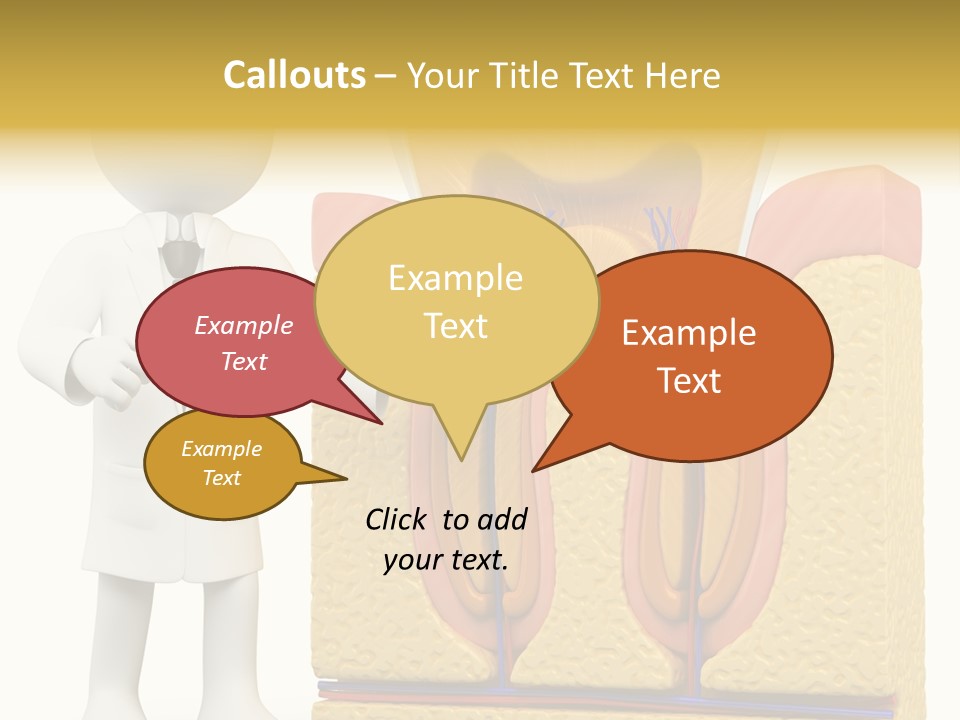 Human Concept Person PowerPoint Template