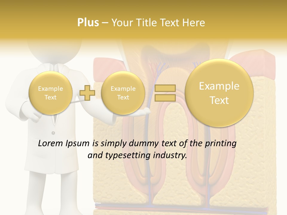 Human Concept Person PowerPoint Template
