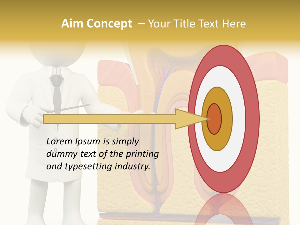 Human Concept Person PowerPoint Template