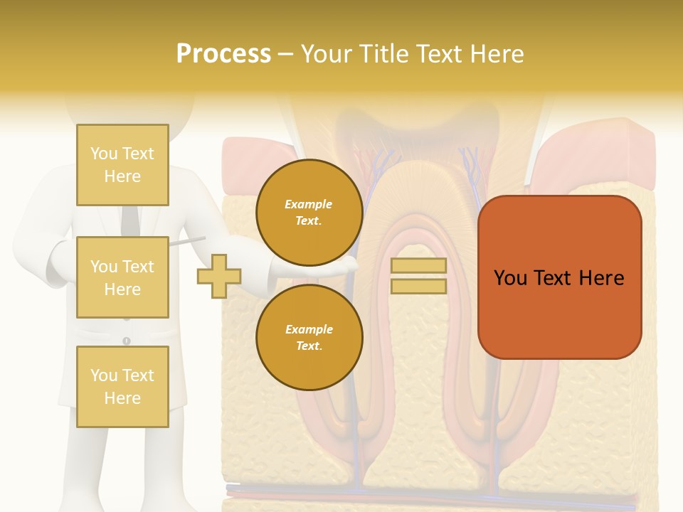 Human Concept Person PowerPoint Template