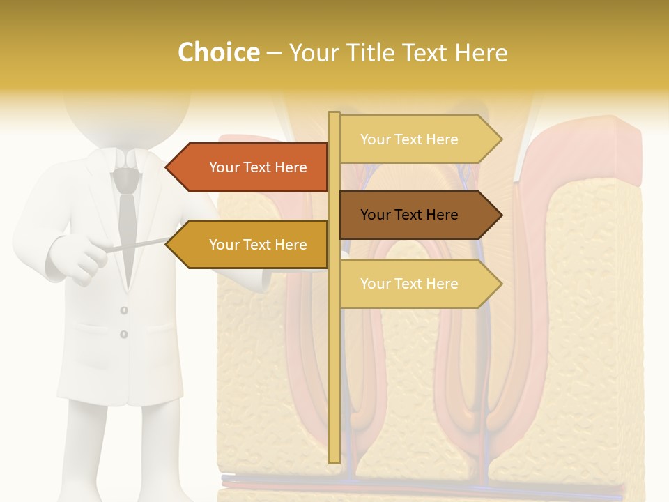 Human Concept Person PowerPoint Template