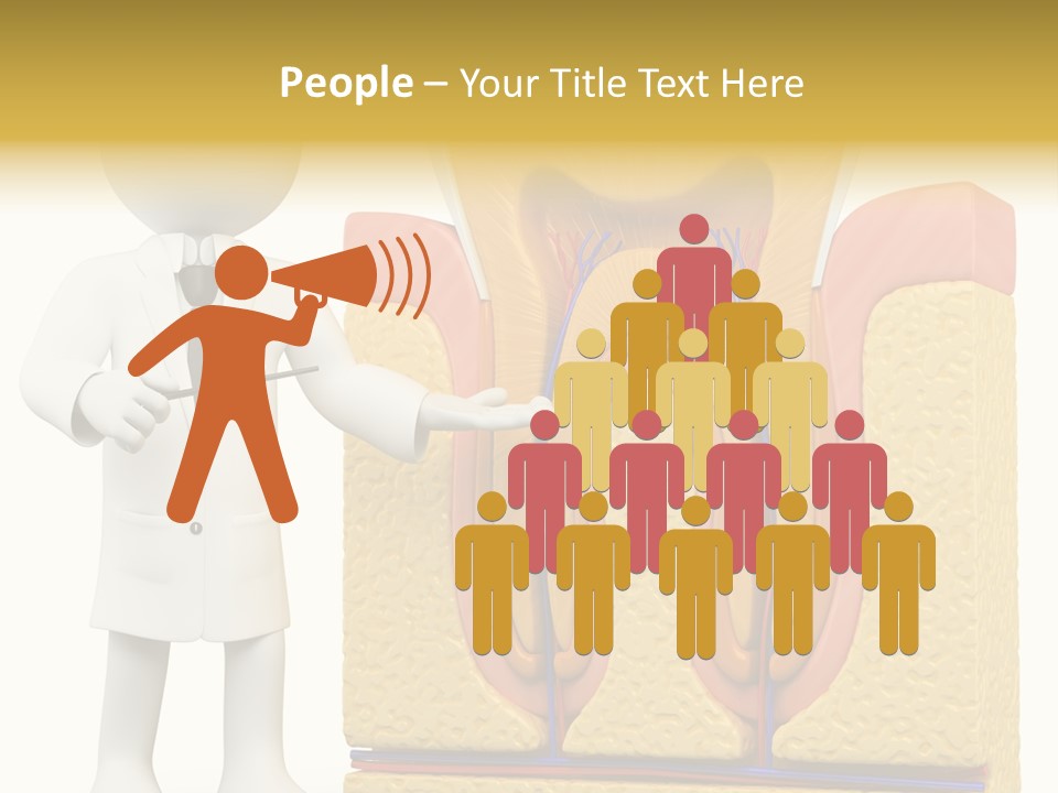 Human Concept Person PowerPoint Template