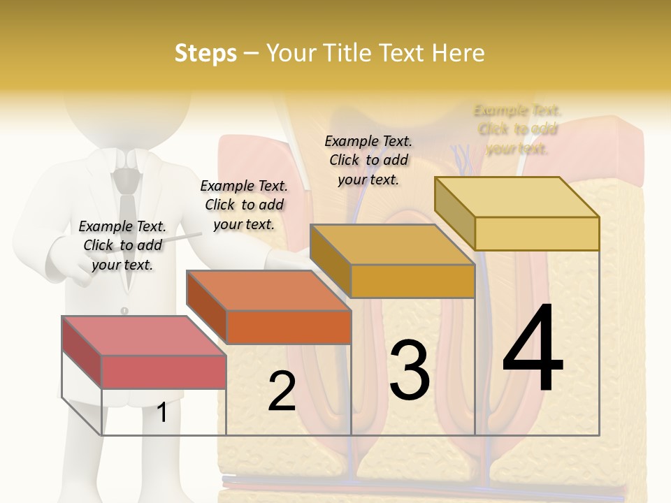 Human Concept Person PowerPoint Template