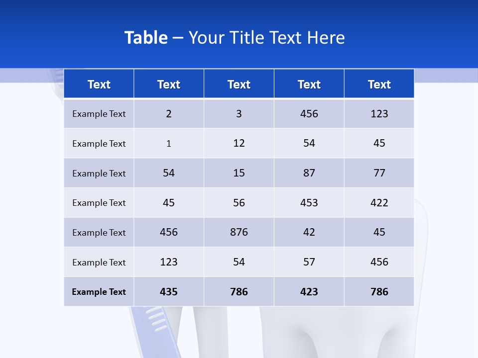 Render Clean Isolated PowerPoint Template