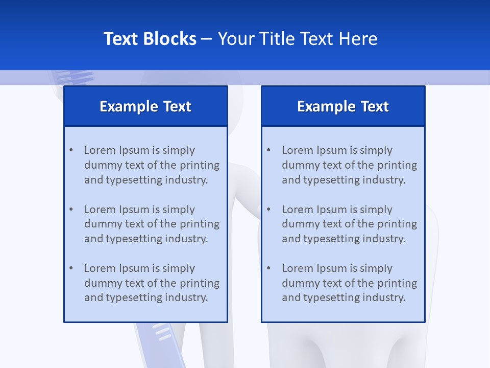 Render Clean Isolated PowerPoint Template