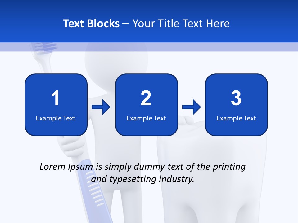 Render Clean Isolated PowerPoint Template