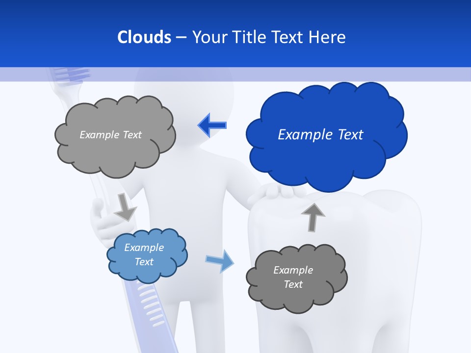 Render Clean Isolated PowerPoint Template