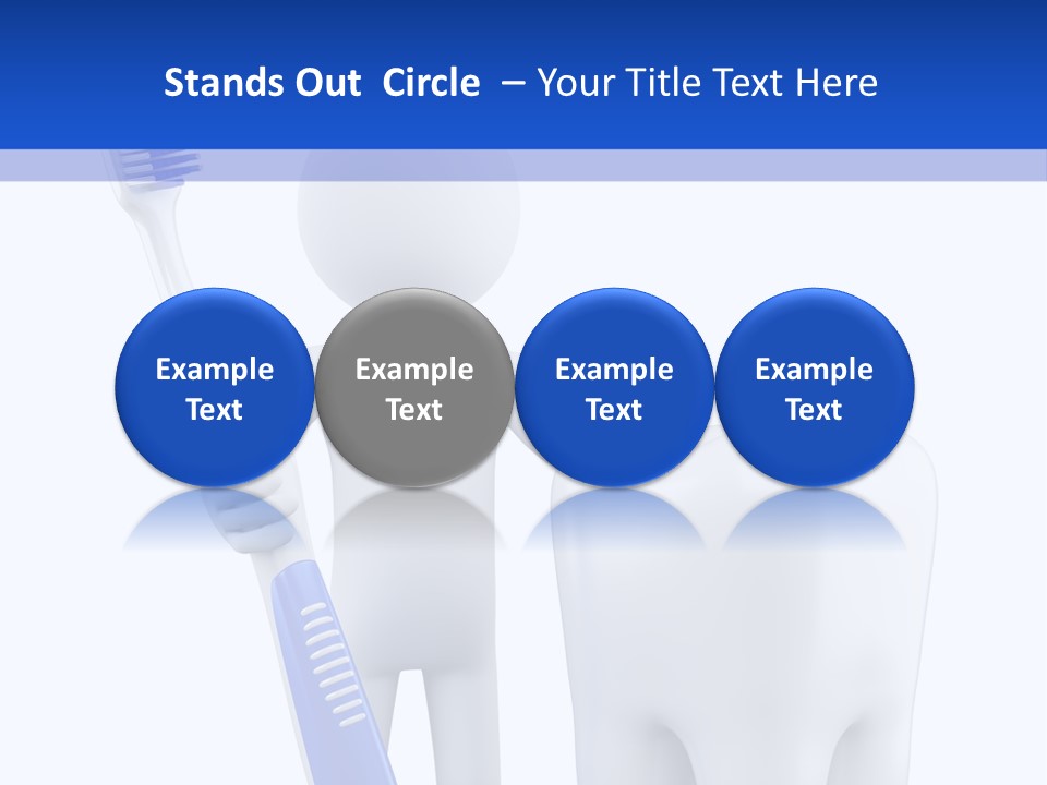 Render Clean Isolated PowerPoint Template