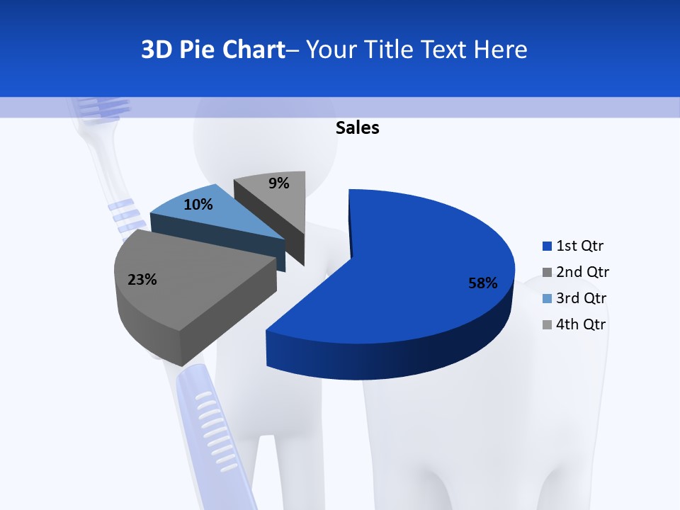 Render Clean Isolated PowerPoint Template