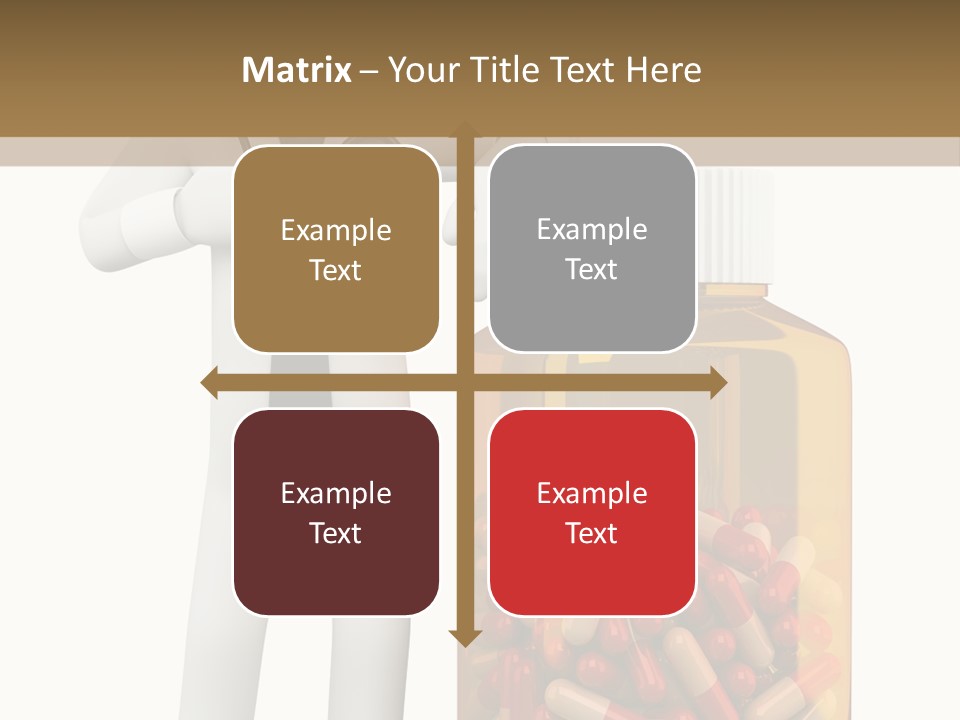 Tie Healthcare Graphic PowerPoint Template