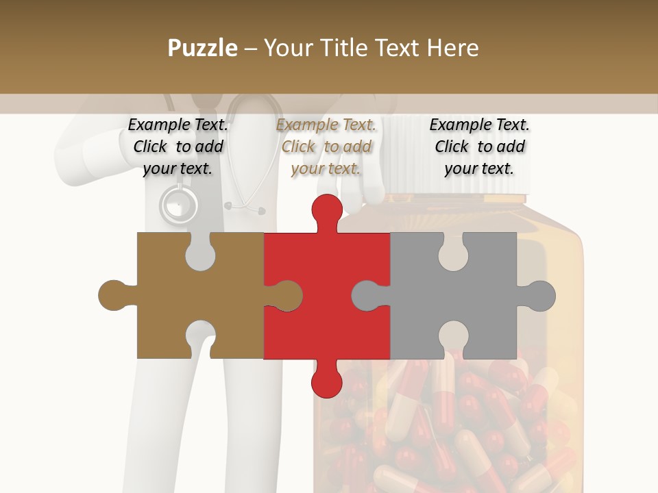 Tie Healthcare Graphic PowerPoint Template