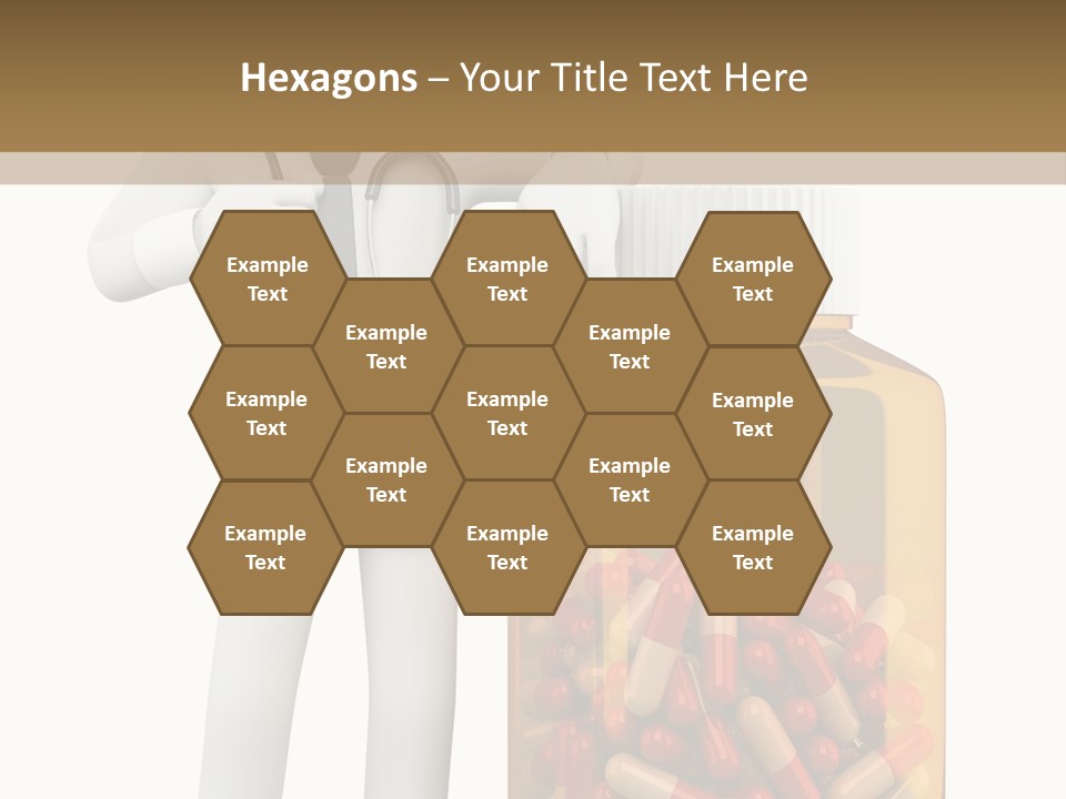 Tie Healthcare Graphic PowerPoint Template